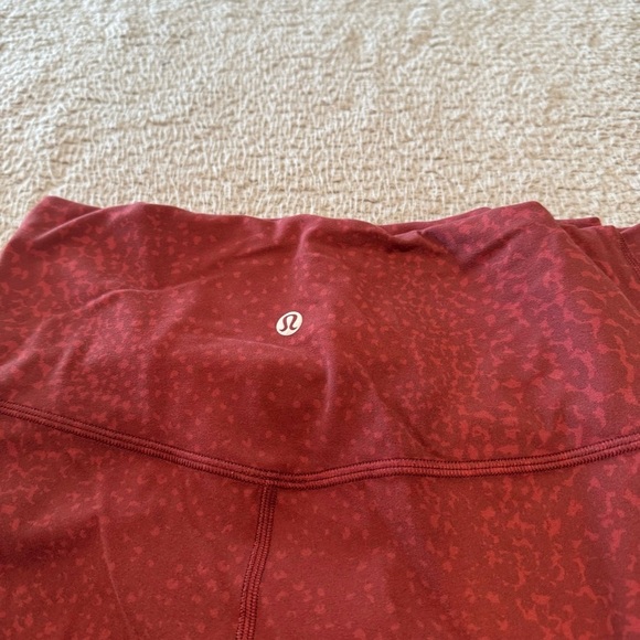 Lululemon Align Pant 28" *Engineer Print City Camo Chianti Multi Align Pant SZ10 - Picture 6 of 11